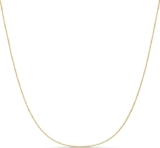 Collar de plata bañado en chapa de oro de 18K baja de precio