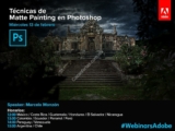 Clase gratis en línea «Técnicas de Matte Painting en Photoshop» hoy miércoles en los webinars de Adobe