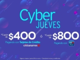 Cyber Jueves Citibanamex en Elektra: Obtén cupón de hasta $800 para tu siguiente compra