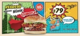 Promoción Sixties Burger: Combo Chipotle Burger por $79