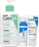 Kit CeraVe rutina facial con limpiador, hidratante y protector solar bajan a su menor precio