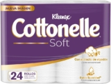 Papel higiénico Kleenex Cottonelle Soft con 24 rollos baja a un gran precio