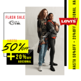 Flash Sale Osom: Hasta 50% de descuento en Levis + 20% adicional
