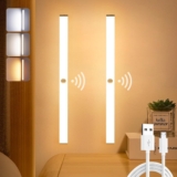 Juego de 2 lámparas LED recargables con sensor de movimiento bajan a un gran precio