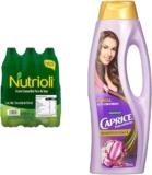 Combo 3 pack aceite Nutrioli 946 ml + shampoo Palmolive Caprice Especialidades Fuerza Acti-Ceramidas 750 ml a un gran precio