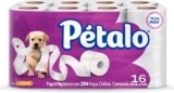 Papel higiénico Pétalo Ultra Jumbo con 16 rollos baja de precio