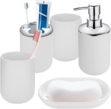 Juego de 5 accesorios para baño bajan a su menor precio