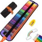 Juego de 72 lápices de colores con estuche bajan a su menor precio