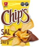 Papas fritas Chips Sal bolsa grande de 240 g baja de precio