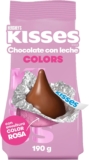 Chocolates Kisses de Hersheys color Rosa bolsa de 190 g bajan a un excelente precio