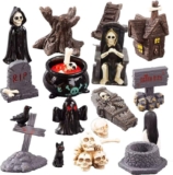Juego de 19 figuras decorativas para Halloween o Día de Muertos bajan de precio