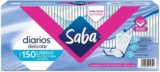 Protectores diarios Saba Delicate con 150 piezas bajan a su menor precio