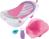 Bañera para bebé Fisher-Price con asiento 4 en 1 baja a su menor precio