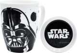 Taza de cerámica con tapa Star Wars Darth Vader baja a su menor precio