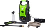 Hidrolavadora a presión Greenworks 1600 PSI baja a su menor precio