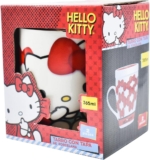 Taza de porcelana de Hello Kitty con tapa baja a un excelente precio