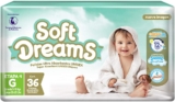 Soft Dreams pañales para bebé Etapa 4 Grande con 36 piezas baja de precio