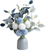 Florero decorativo con flores artificiales baja a su menor precio