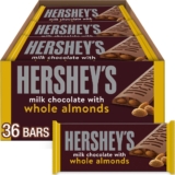36 pack barras de chocolate Hersheys con almendras enteras bajan a su menor precio
