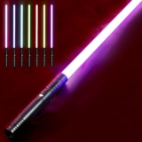 Sable de luz de juguete recargable con varios colores y sonido en su precio más bajo