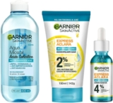 Rutina de cuidado facial anti-acné Garnier SkinActive Express Aclara baja a un gran precio