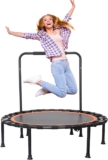 Trampolín de entrenamiento fitness plegable y portátil baja a su menor precio