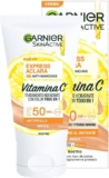 Crema hidratante facial Todo en Uno Garnier Skin Active Express Aclara Anti manchas y anti brillo baja de precio