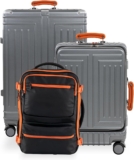 Juego de 2 maletas rígidas con 1 mochila de viaje baja a su menor precio
