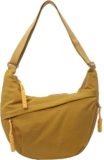 Bolsa cross-body de media luna baja a un gran precio