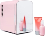Mini refrigerador portátil con espejo Chefman Skincare baja a un excelente precio