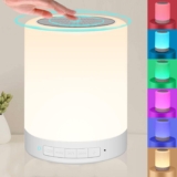 Lámpara de noche con luz LED y altavoz Bluetooth baja a un excelente precio