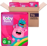 Calzón entrenador para niñas Baby Pants con 96 piezas bajan a su menor precio