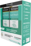 Juego de 2 protectores solares Neutrogena Sun Fresh para pieles grasas baja de precio