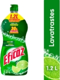 Lavatrastes líquido Eficaz Limón de 1.2 litros baja a un excelente precio