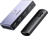 Switch HDMI 2.1 con 3 entradas y 1 salida con control remoto baja a un gran precio