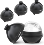 Juego de 4 moldes de silicona para hacer hielos grandes bajan a su menor precio