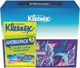 Ahorra pack Kleenex pañuelos faciales 2 cajas con 180 pañuelos c/u baja a un gran precio