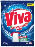 Detergente en polvo Viva Quitamanchas Total de 4.5 kg baja a un gran precio