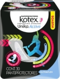 Kotex Unika Active ultraflex pantiprotectores con 30 piezas