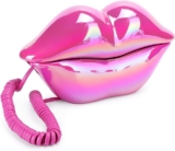 Teléfono fijo alámbrico para hogar con diseño de labios baja a su menor precio