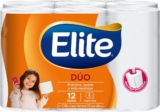 Papel higiénico Elite Dúo con 12 rollos baja a su menor precio