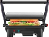 Prensa parrilla panini Grill y Gourmet Chefman Sandwich Maker baja a su menor precio