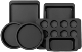Juego de 6 moldes para hornear de acero con antiadherente bajan a su menor precio