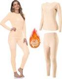 Conjunto de ropa interior térmica para mujer baja a su menor precio