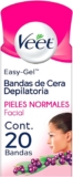 Bandas de cera para depilar Veet Easy Gel bajan a un excelente precio