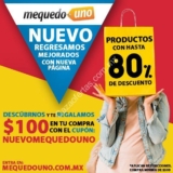 Cupón Mequedouno de $100 de descuento adicional