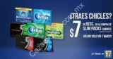 Promoción 7-Eleven 7 de marzo: $7 de descuento en chicles Slim Pack
