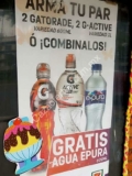 En 7-Eleven agua e-Pura Gratis en la compra de 2 Gatorade