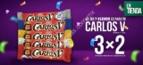 Promociones Día 7-Eleven julio 2018: 3×2 en chocolates Carlos V y 2×1 en agua natural