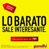 Hasta 70% de descuento en librerías Gandhi